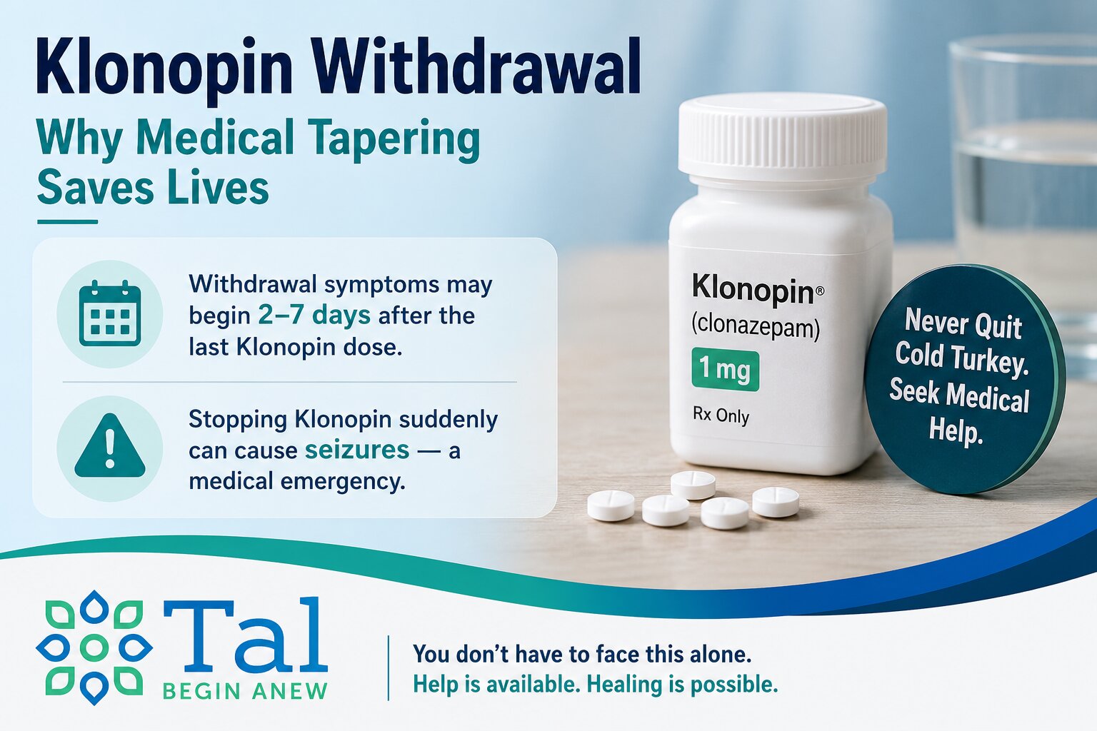 Klonopin Withdrawal Symptoms, Timeline & Safety